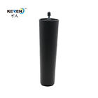 Kr-P0330 de Populaire Plastic Ronde Zwarte Kleur van Bankbenen met Schroef 60*45*200mmH leverancier