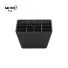 Kr-P0169 Zwarte Vierkante Plastic Meubilairvoeten voor Weerstand van de Kabinets de Hoge Corrosie leverancier
