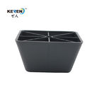 Kr-P0144 Zwarte Vierkante Meubilairvoeten, het Plastic regelbare Materiaal van bankbenen pp leverancier