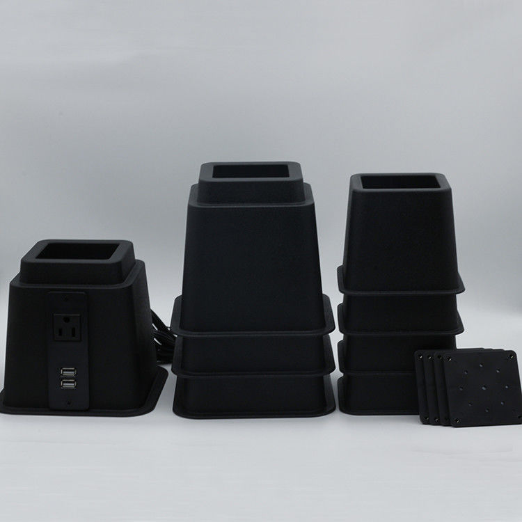 De stapelbare 223mm Stootborden van het Hoogte Regelbare Bed met USB-Afzet leverancier