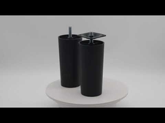 Huishoudelijke kunststof meubelpoten rond met verlengde schroef