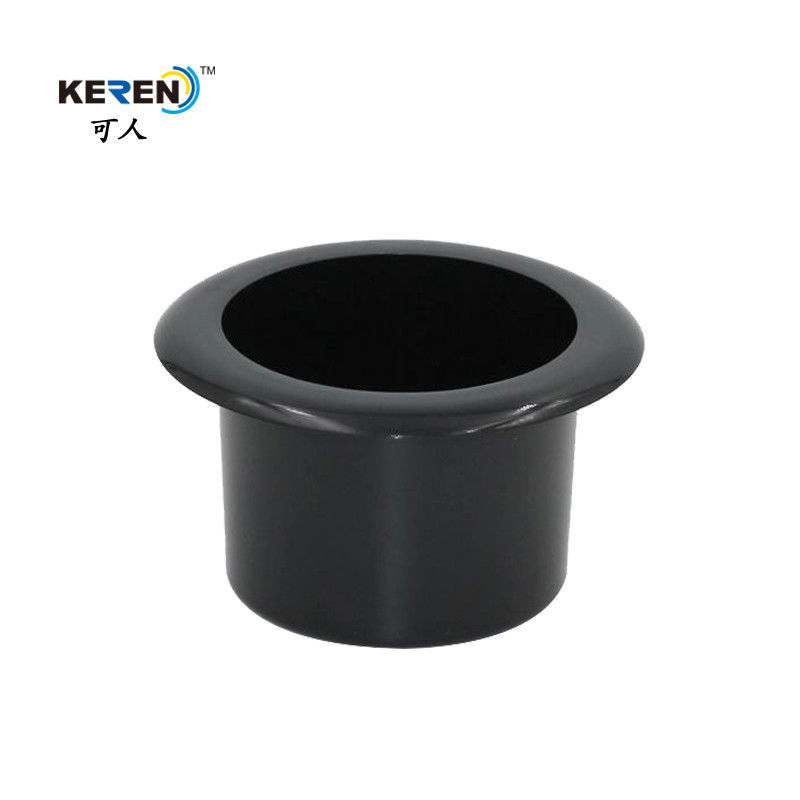KR-P0212 2 inch koeling ingebouwde cup holder plastic materiaal voor meubels diep zwart leverancier